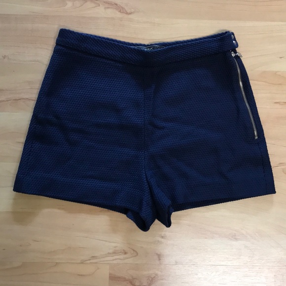 Zara | Shorts | Zara Navy Blue Shorts 
